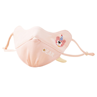 冬季防寒儿童纯棉保暖口罩女孩2-5岁3小学生5-12岁男鼻孔透气面罩