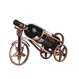 酒柜装饰摆件轻奢高档家用红酒架倒挂红酒架创意摆件高级感展示架