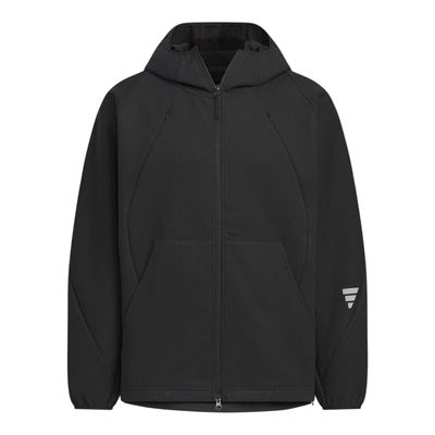 adidas阿迪达斯男子FOS运动休闲连帽夹克外套KC6076