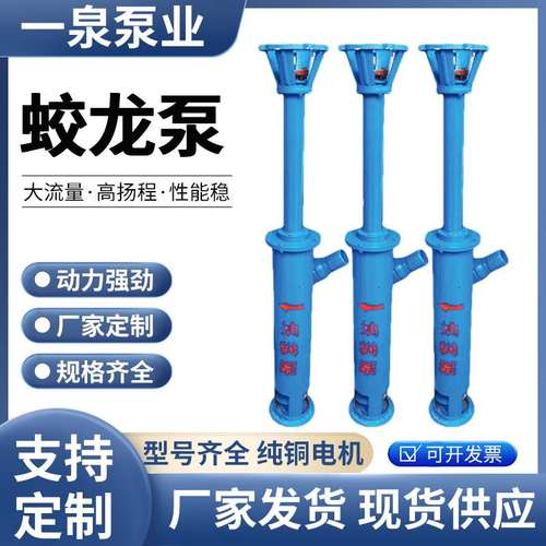 立式养殖场专用化粪池抽粪泵无堵塞猪鸡鸭牛排污泵螺旋切割蛟龙泵