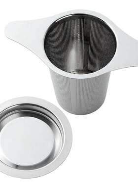 不锈钢双耳茶漏滤网泡茶神器