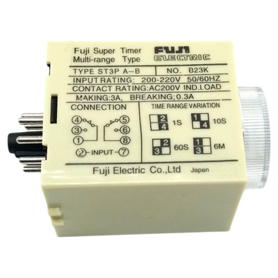 时间控制器时间继电器 ST3P通电延时ST3PF断电延时超级时间继电器