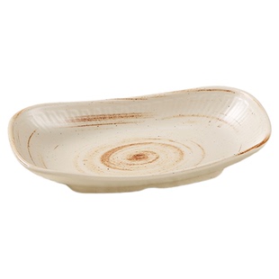 密胺盘子商用椭圆火锅酒店饭店餐饮专用餐具异形仿瓷菜盘凉菜盘