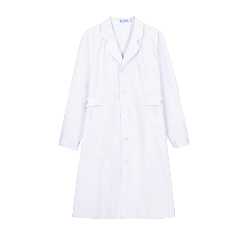 南丁格尔护士服长袖女秋冬白大褂隔离衣薄款大码实验服医院工作服
