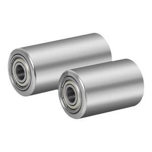 NYCD无动力滚筒铁轮双轴承滚轮调偏轮皮带惰轮砂带机封箱机从动轮