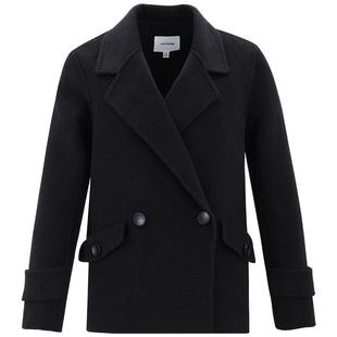 MB MindBridge百家好双面毛呢大衣2025年冬季女装通勤羊毛外套