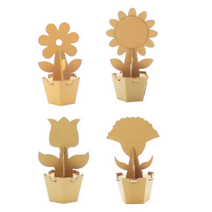 幼儿园植树节美术手工材料创意美劳diy手工创意美术课绘画兴趣班