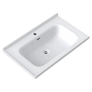 一体陶瓷洗手盆单盆洗脸盆洗面盆水池柜盆洗漱台盆卫生间半嵌入式