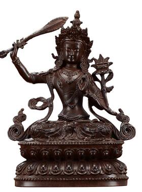 藏村铜摆件复古工艺铸造花纹清晰