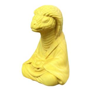 黄杨木雕蛇袍禅者手把玩件福纳财家居家用摆件中国风送礼品装饰品