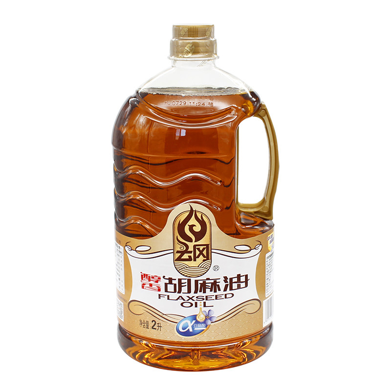 云冈醇香胡麻油2L亚麻籽油