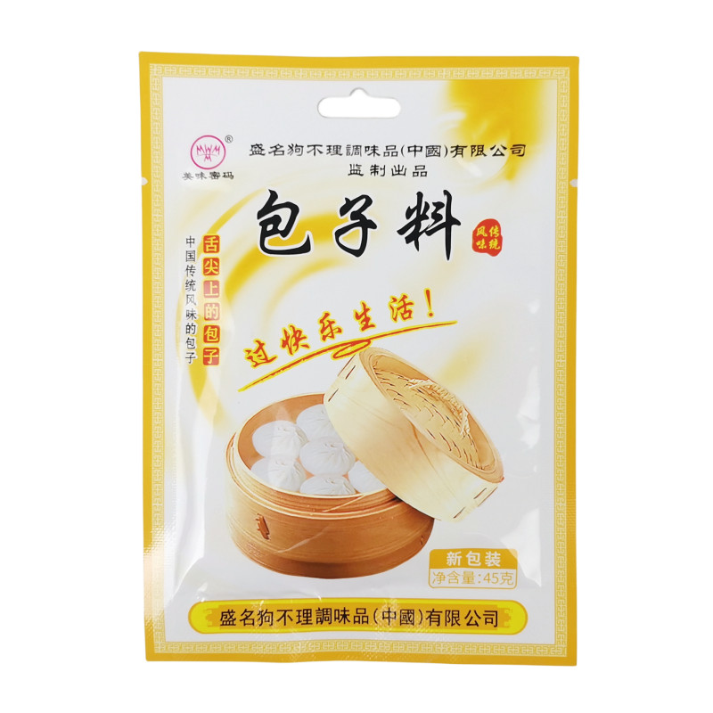 盛名狗不理包子料袋山东德州美味