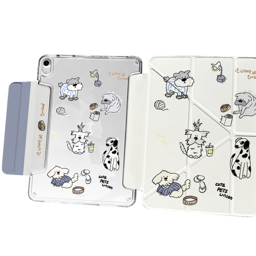 morock【磁吸分离】苹果ipadair7保护套2025新款适用11代保护壳平板带笔槽pro11防弯亚克力mini7/6可竖屏air6