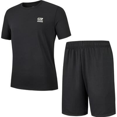 361运动套装男2024夏季跑步T恤