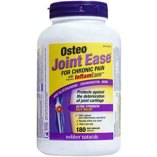 加拿大进口伟博webber osteo joint ease维骨力骨胶原氨糖180粒