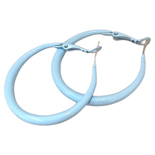 「全店买二赠一」滴釉素圈耳环女气质显脸小耳圈高级感圆圈圈耳饰