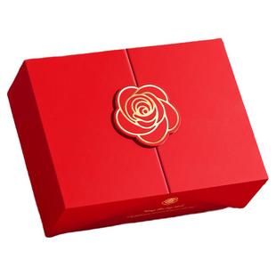 新年红色礼盒空盒子结婚礼物盒生日礼品盒新婚包装盒礼高级感大号