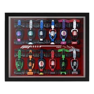 KGBOX用于乐高抽抽乐71049 F1赛车迷你限定玩具盲盒亚克力收纳盒