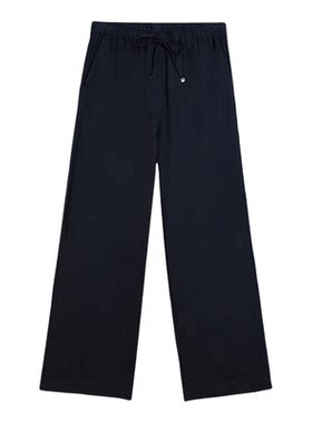 GANT/甘特女士纯亚麻老钱休闲裤