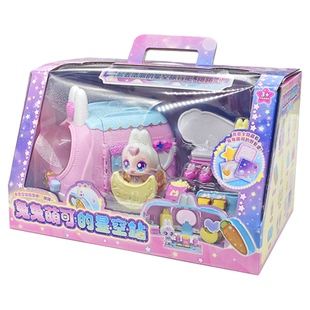 奇妙萌可闪耀流星第六季七兔兔萌可的星空站儿童公仔新款玩具女孩