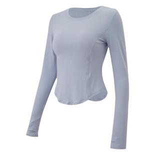 gigt极吉新款秋季瑜伽服女长袖高级感运动上衣专业健身服T恤