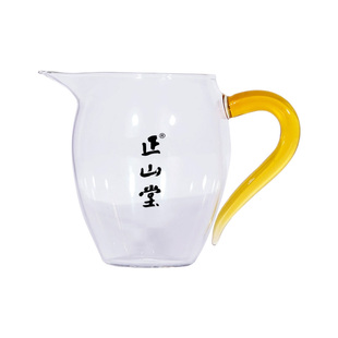 正山堂玲珑公道杯350ml 高硼硅玻璃 耐热玻璃杯 茶具