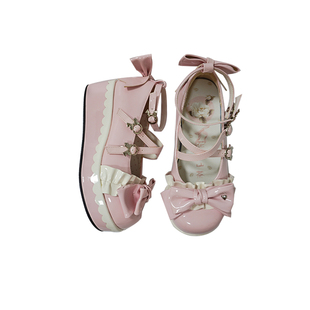 【悸动心结】现货花屿山茶原创lolita优雅可爱doll感厚底鞋