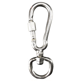 狗狗牵引绳挂钩狗链配件不锈钢锁扣黄铜万向钩旋转牛钩金属头扣子