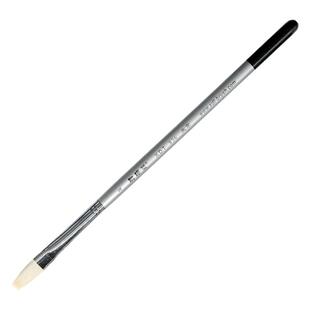 榭得堂836羊毫平头画笔 学生水粉笔水彩笔平峰画笔软毛美术羊毛笔