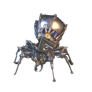 机械党毒牙蜘蛛3d立体金属拼装模型蓝牙音箱手办拼图玩具生日礼物