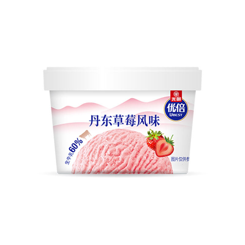 12杯光明优倍鲜奶冰淇淋90g