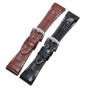 适配精工VELATURA系列SRH006 SPC007 SRH男款真皮手表带硅胶26mm