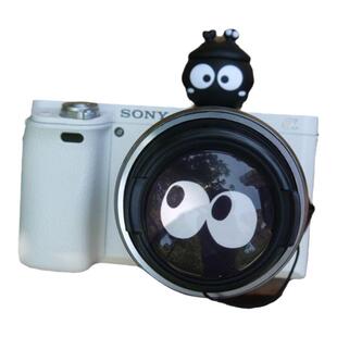 煤球可爱镜头盖热靴盖适合佳能尼康索尼富士XT5ZVE10LR50A7M4R10