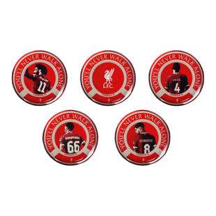 利物浦俱乐部官方商品 | 球星徽章萨拉赫阿诺德范戴克周边