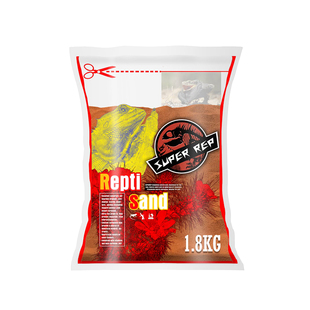 SuperRep爬虫沙砂蜥蜴瘤尾守宫鬃狮爬沙钙沙饲养箱造景沙爬宠垫材