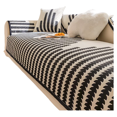 高级感雪尼尔沙发垫四季通用