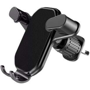 卡扣式防抖车载手机支撑架汽车固定全自动出风口支架新款通用夹子