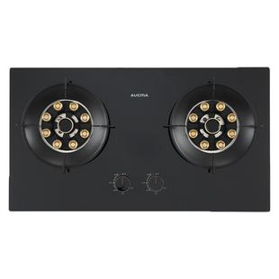 澳柯玛燃气灶煤气灶家用嵌入式5.2KW火力九腔猛火双灶官方旗舰店