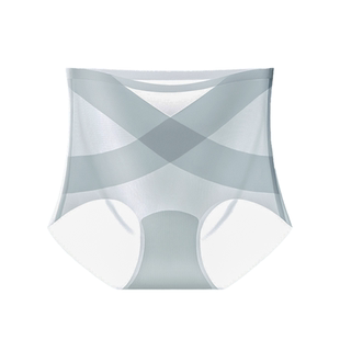 高腰大码胖MM女生高级感蕾丝无痕女士内裤女收小肚子特大码200斤