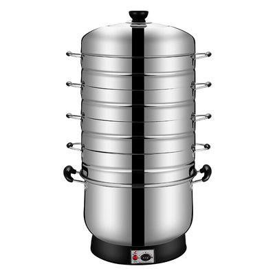 蒸锅双层不锈钢三层蒸饭自动断电