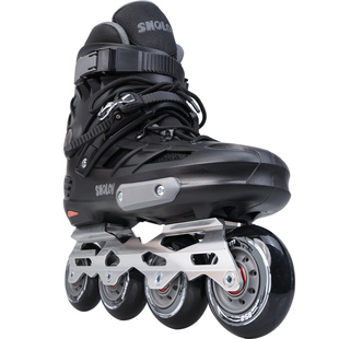 授乐轮滑鞋成人溜冰鞋专业男女直排轮平滑鞋大学生初学者一体支架