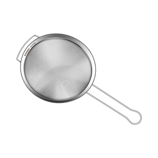 漏勺过滤网筛316不锈钢超细漏网勺家用厨房豆浆滤网商用大号笊篱