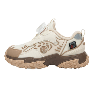 泰兰尼斯童鞋冬季新款儿童加绒保暖运动鞋男女童露营鞋小童跑步鞋