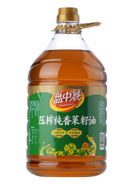 压榨菜籽油盘中餐商用桶装食用油