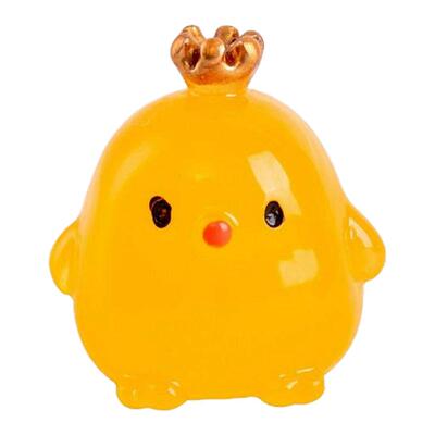 小鸡夜光汽车新手定位贴辅助点位贴车距安全标记摆件开车左右判断