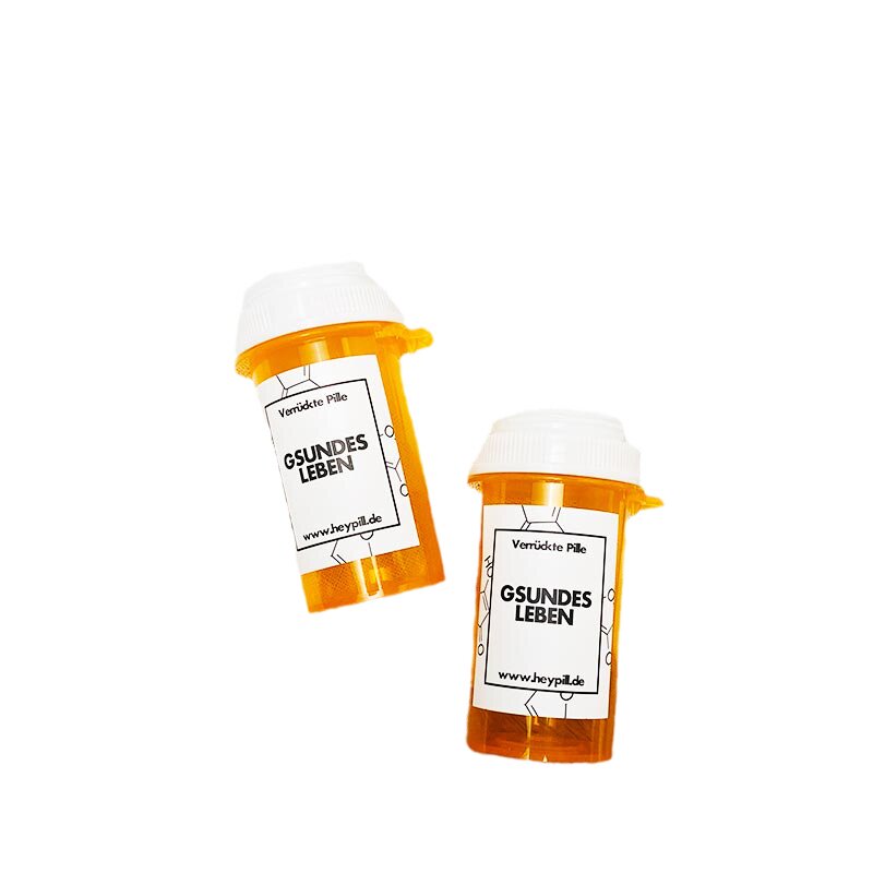 美剧药瓶空瓶替换药盒便携密封80ml食品级大容量药物收纳封口垫片