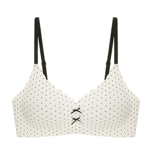 都市丽人蕾丝小碎花内衣女小胸聚拢显大无痕夏季2026新款文胸罩