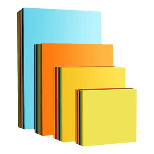 得力折纸专用纸彩纸儿童手工制作材料包正方形a4幼儿园小学生长方形彩色硬卡纸美术剪刀剪纸工具套装叠千纸鹤