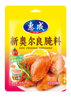 惠成新奥尔良烤鸡肉浓香袋装腌料