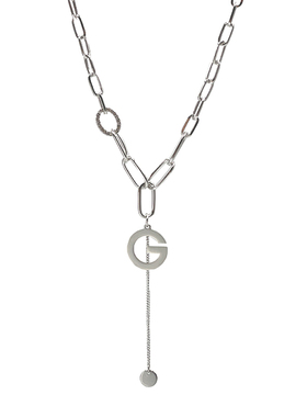 字母小众设计感ins冷淡风锁骨链